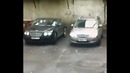 В Москве зацементировали Бентли