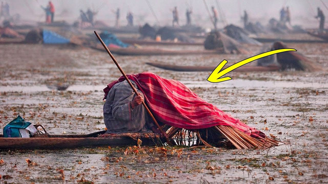 Вот Зачем Индийские Рыбаки Накрываются Одеялами