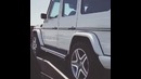 Белый Gelendwagen G55 на эвакуаторной машине в Ташкенте