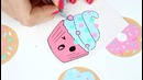 DIY блокноты Kawaii Милашные БЛОКНОТЫ с нуля Bubenitta