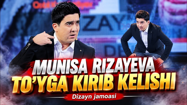 Dizayn jamoasi – Munisa Rizayeva to’yga kirib kelishi