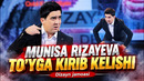 Dizayn jamoasi – Munisa Rizayeva to’yga kirib kelishi