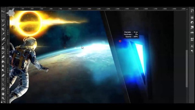 Infinity – Speed art (#Photoshop)