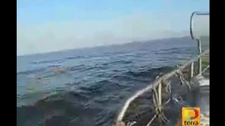 Рыбаки засняли как НАТО пытались сбить НЛО