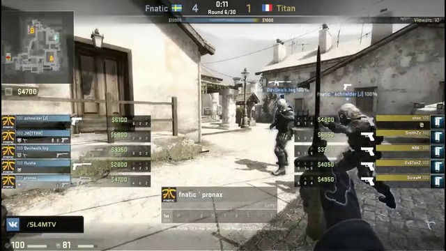 CS:GO StarSeries S9: Titan-eSports vs Fnatic (de inferno) HQ