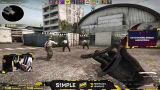 CS:GO S1mple Playing FPL on Cache