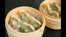 Shrimp & Asian chive dumplings (Saeu buchu mandu: 새우 부추 만두)