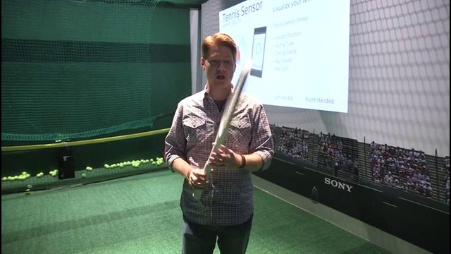CES 2014: with Sony’s Tennis Sensor prototype | The Verge