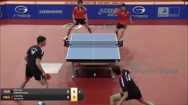 German Open 2015 Highlights- BOLL Timo-FRANZISKA Patrick vs HO Kwan-Kit LI Hon Ming