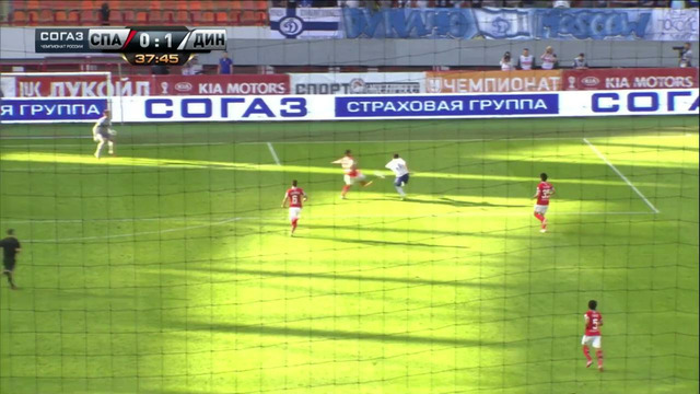 Fiorescu`s goal in the match against Spartak | RPL 2013/14