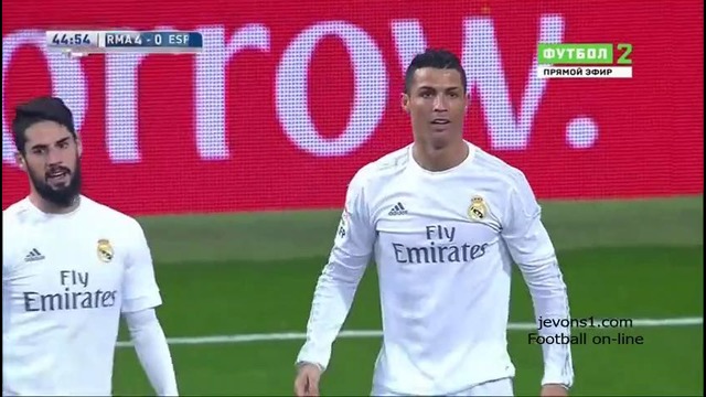 Реал Мадрид 6:0 Эспаньол | Испанская Примера 2015/16 | 22-й тур | Обзор матча