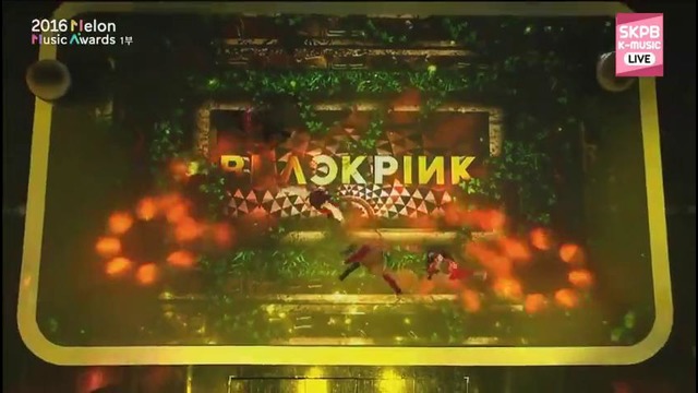 Blackpink – Playing With Fire | 2016 MelOn Music Awards 161119