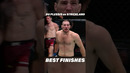 Du Plessis vs Strickland Best Finishes #ufc #mma #shorts