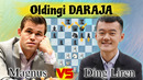 Pozitsion yo’llar bilan tinchitdi | Ding Liren vs Magnus Carlsen | Tata Steel Chess India 2019