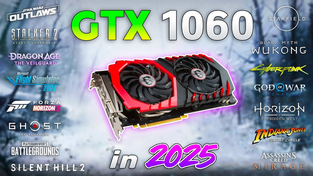 GTX 1060 in 2025 – Test in 18 Games