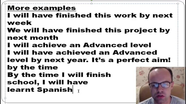 009 Английские времена. Future Perfect