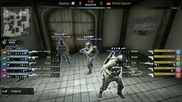 CS:GO: StarSeries S10: Penta vs Epsilon (de dust2)