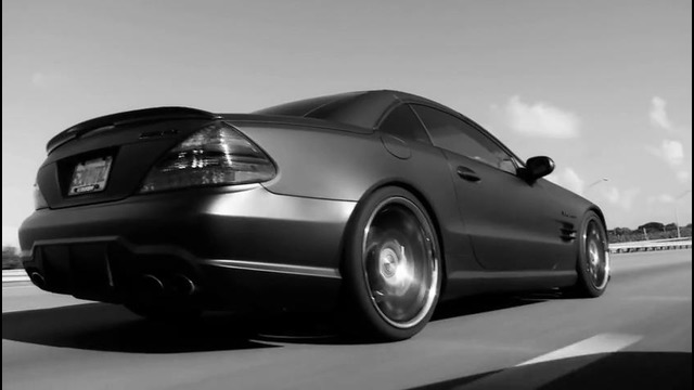 Vossen Mercedes Benz SL55 on 20 quot; VVS CV2 Concave Wheels Rims (HD)