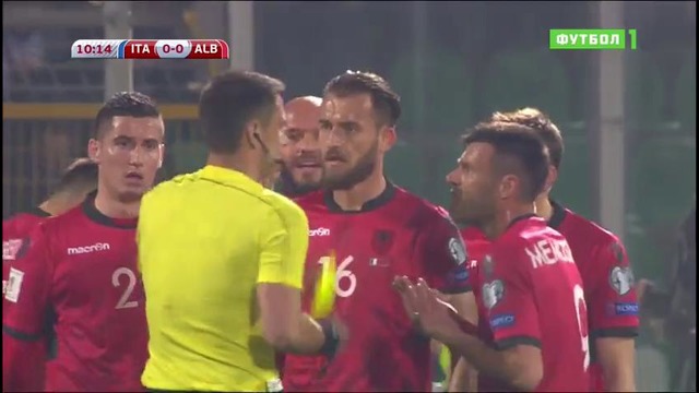 (480) Италия – Албания | Чемпионат Мира 2018 | Отборочный турнир | Обзор матча