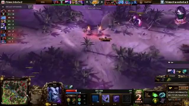 NoDiggity vs Team Empire #1 The Manila Major EU (06.05.2016) Dota 2
