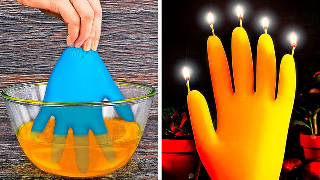 23 классных идеи для свечей своими руками