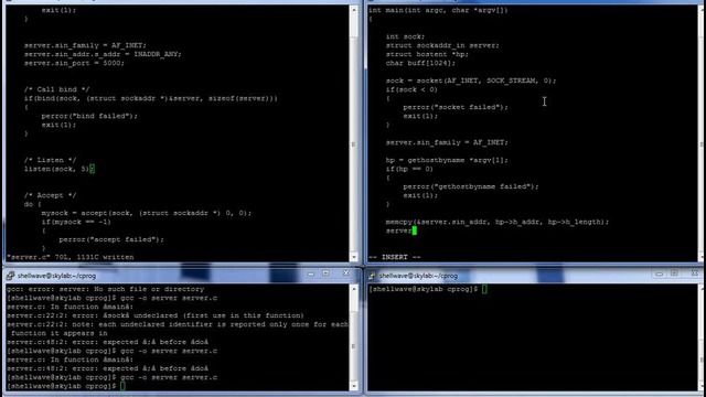 C Programming in Linux Tutorial #034 – Socket Programming