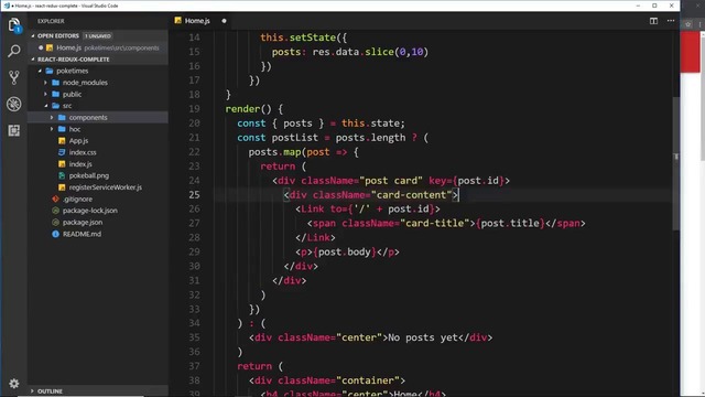 Complete React Tutorial (& Redux) #33 – Importing Images