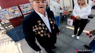 Подарил 500 тысяч рублей ветеранам на 9 мая (поздравил в день победы)