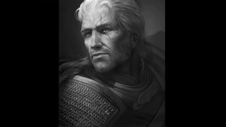 Geralt of Rivia – Speed Painting (#Photoshop)