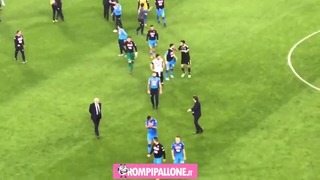 Буффон после поражения от «Наполи» дождался всех игроков соперника и поблагодарил