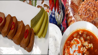 Маринованный язык на закуску и узбекская мастава на 1-е января! (с 18-й минуты второй рецепт!)