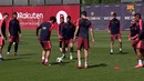 SEVILLA – BARÇA | Squad train for Copa del Rey final