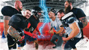 Fitstars vs американский футбол! парни жестче стали