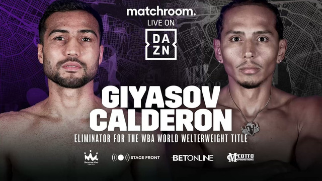 Бокс. Шахрам Гиясов vs Гарольд Кальдерон (18.06.2023) Полный бой | Shakhram Giyasov vs Harold Calderon