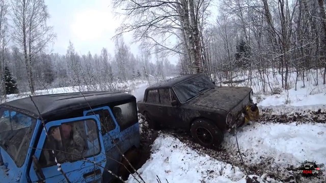 OffroadSPB. Перевернули 2 машины, Жига 2.0 на цепях