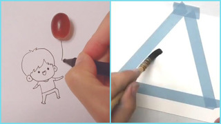 Amazing Art Skill Talented People #8 Satisfying Drawing Watercolor! Best Calligraphy! Lettering