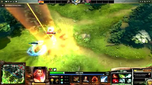 Dota 2 Battle – Lina vs Lion