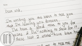 В своём письме муж требует развода. ответ жены поверг его в шок