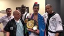 Shohjahon Ergashev ilk chempionlik kamarini Shavkat Mirziyoyevga bag‘ishladi