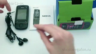 Nokia C2-05 распаковка