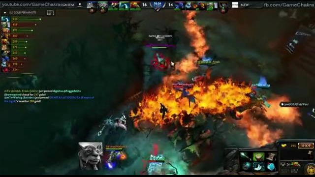 DoTA 2: Highlights: Dignitas vs mTw (The Defense 3)