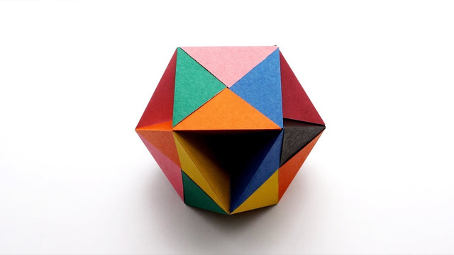 Шар Оригами | Origami Butterfly Ball (Kenneth Kawamura) – Remake