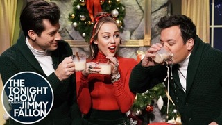 Miley Cyrus Updates Santa Baby for 2018 with Mark Ronson and Jimmy Fallon