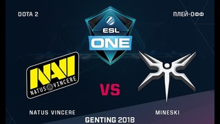 ESL One Genting 2018 – Natus Vincere vs Mineski (Game 1, Groupstage)