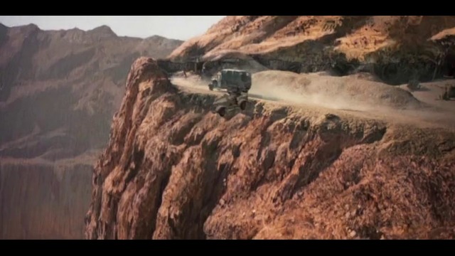 Падающие со скал машины из фильмов собрали в одном видео
