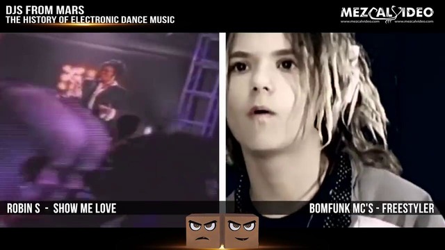 Djs From Mars – The History Of Electronic Dance Music – 50 songs in 4’30 – Megamashup