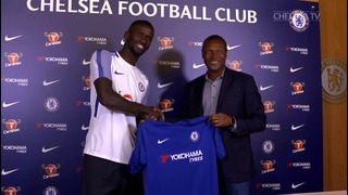 Exclusive Access As Antonio Rüdiger Signs For Chelsea