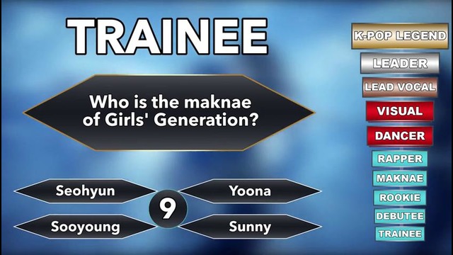 Are You a K-Pop Legend? #1 (Girls’ Generation)