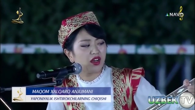 Япониялик хонанда шаҳрисабзликларни тик туриб олқишларига сабаб бўлди