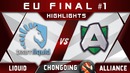 Highlights Liquid vs Alliance – First EU slot at Chongqing Major 2018 29.11.2018